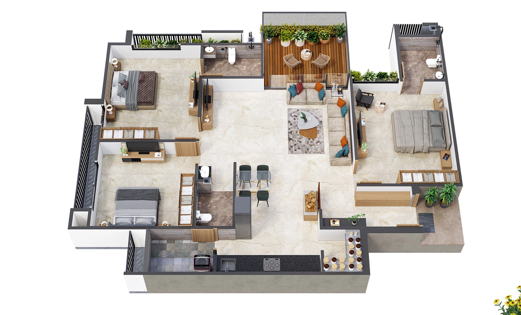 Section View BLOCK A