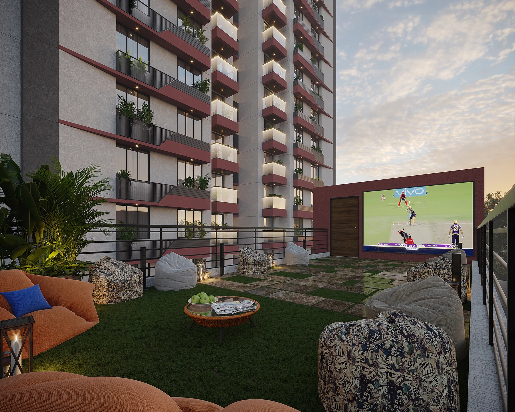 Clubhouse Terrace Open Theater